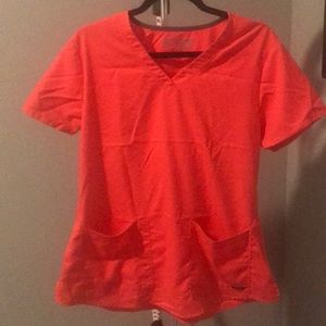 Greys anatomy peach scrub set